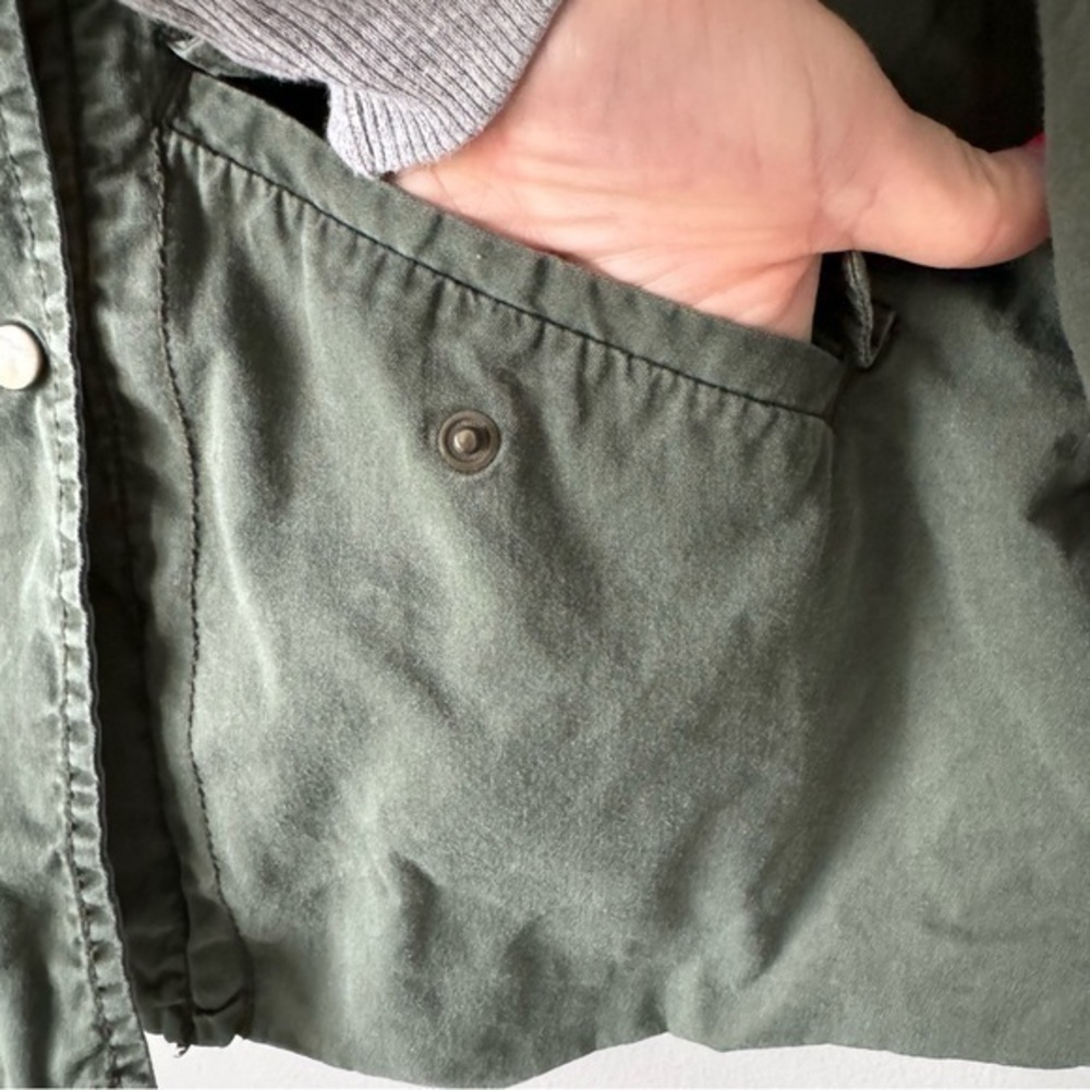 Old Navy Army Green Utility Jacket - Picture 8 of 12